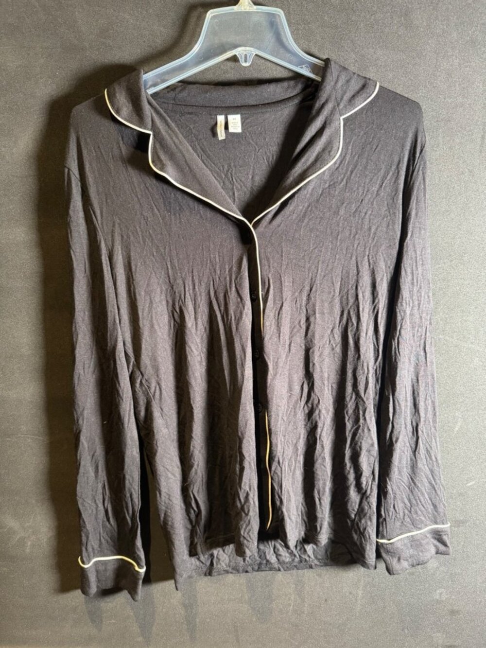 NWOT Nordstrom Women's Pajama Set Pull-on Black Size XS